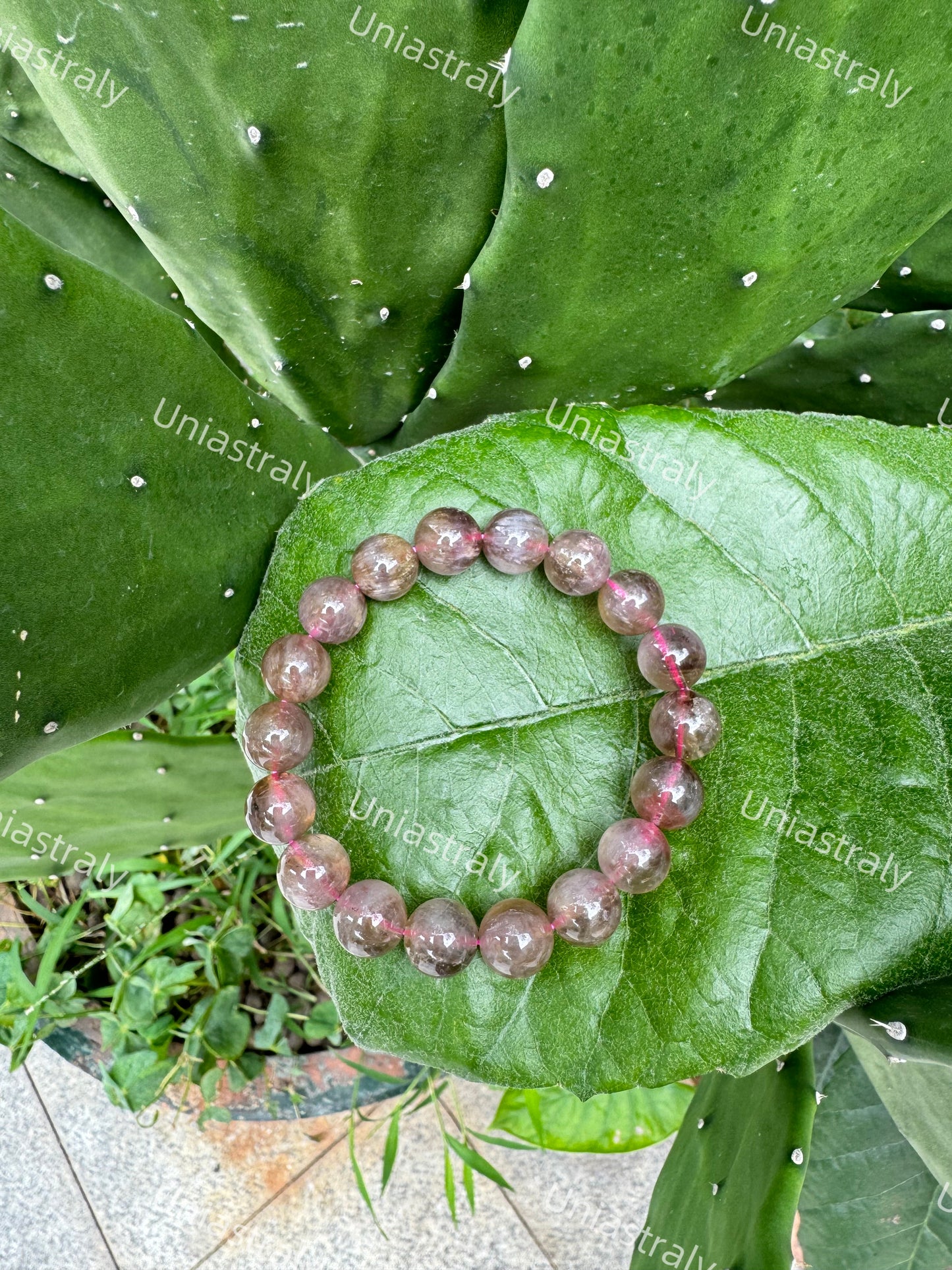 Love Magnet Strawberry Quartz Bracelet