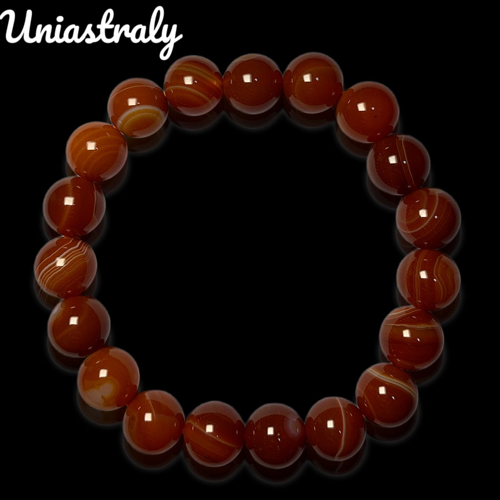 Grounding Protection Warrior Carnelian Bracelet