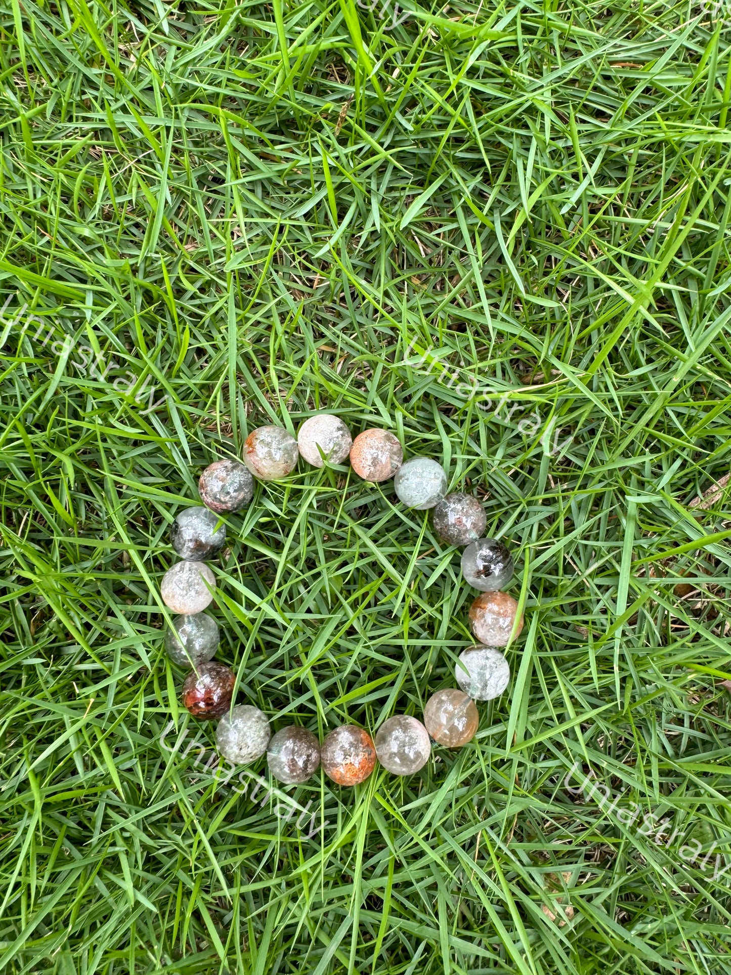 Harmony Balance Lodolite (Garden Quartz) Bracelet